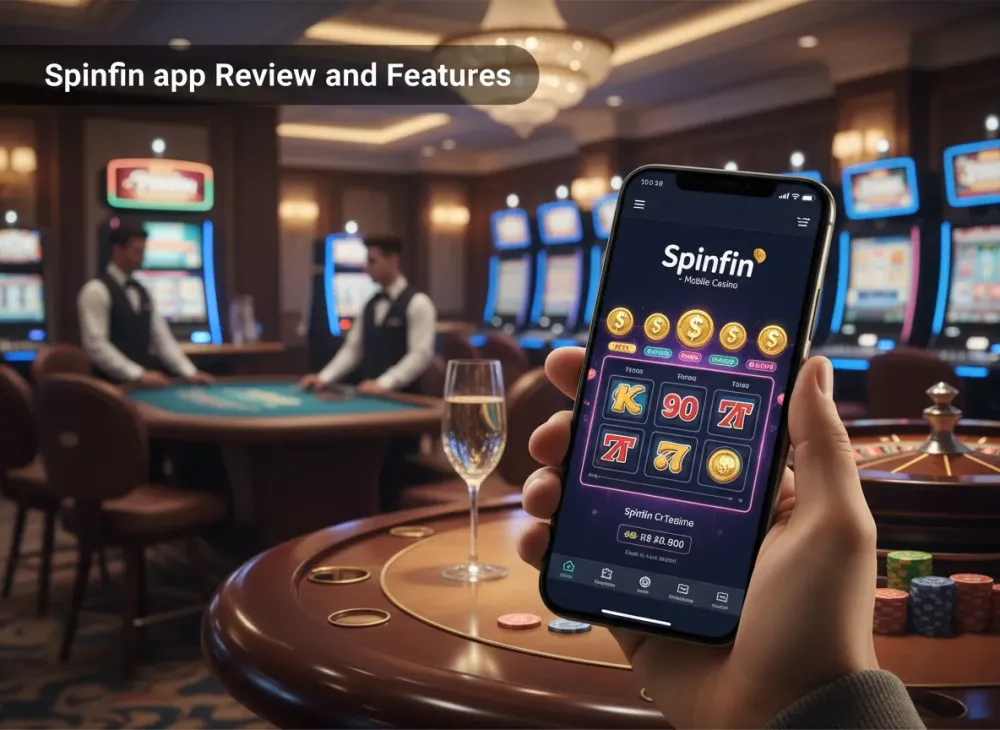 Spinfin app Review and Features for Mobile Gambling