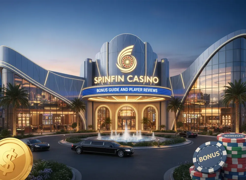 Spinfin casino bonus guide and review for players