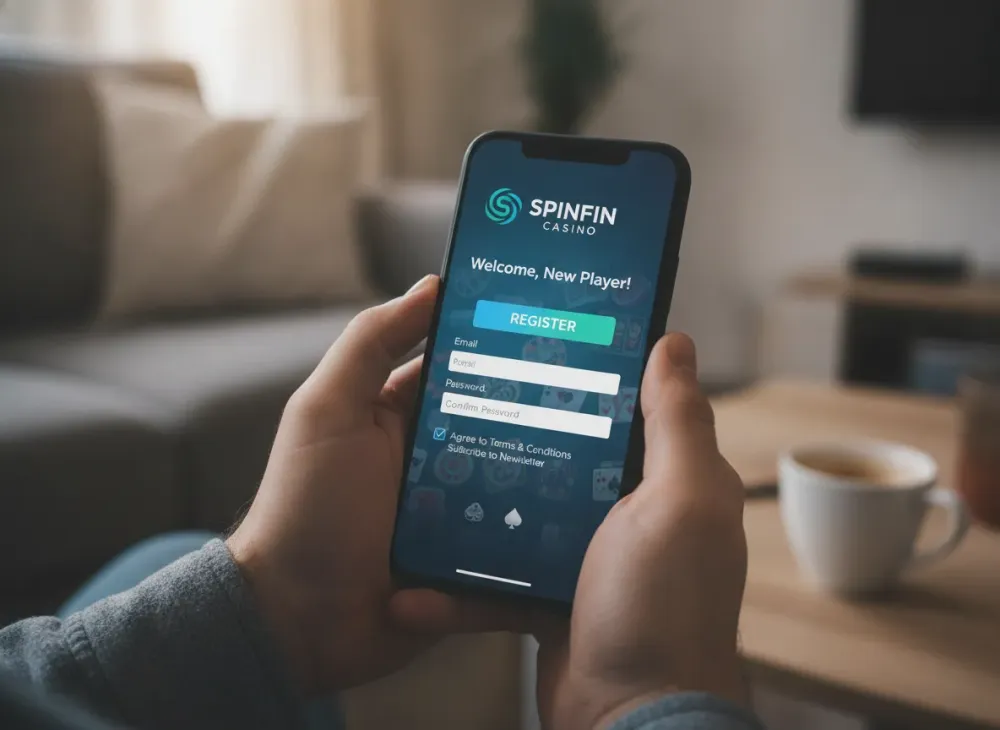 Spinfin register guide for new casino players