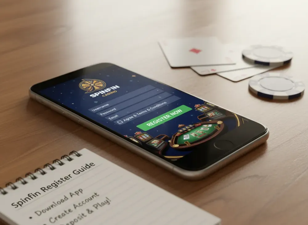 Spinfin register guide for new casino players